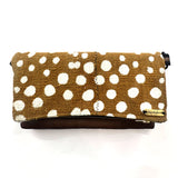 Mudcloth Woven | Fold-over Clutch Bag