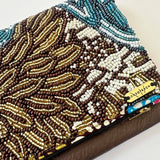Viola Bronze | Embellished Luxury Clutch Bag