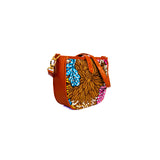 VIOLA BRONZE | Embellished Luxury Bucket Bag