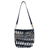 BLACK WHITE ART | Embellished Luxury Bucket Bag
