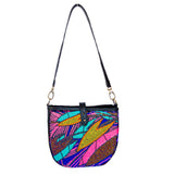 MULTI COLOR LEAVES | Embellished Luxury bucket Bag