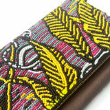 Yellow Leaf | Embellished Luxury Clutch Bag