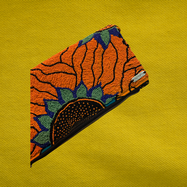 Sunflower | Embellished Luxury Clutch Bag