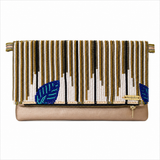 Hibiscus Garden | Embellished Luxury Clutch Bag