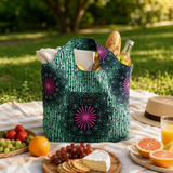 Zipper Shopper Bag  | Wild Cosmos