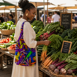 Zipper Shopper Bag  | Strelitzia