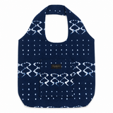Zipper Shopper Bag  | Indigo