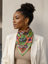 Lou Lou Matriarch Pattern Print Scarf | Ember Garden