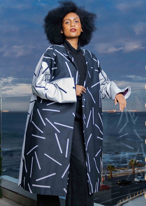 ADA Coat | OOE Signature Print