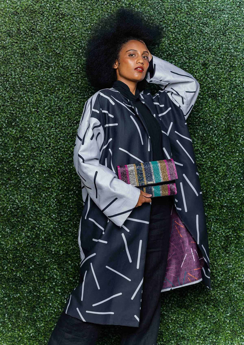 ADA Coat | OOE Signature Print