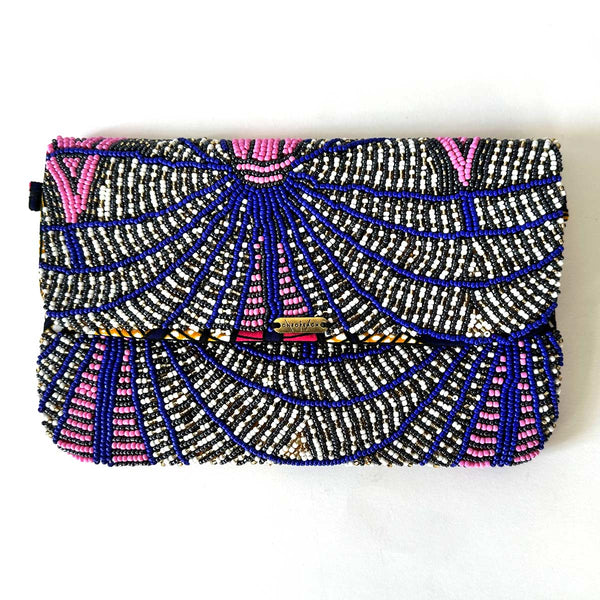 Peacock | Embellished Luxury Clutch Bag