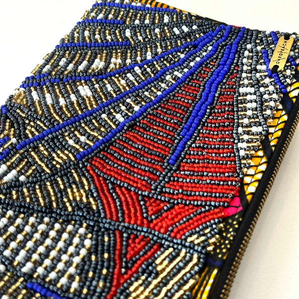 Peacock | Embellished Luxury Clutch Bag