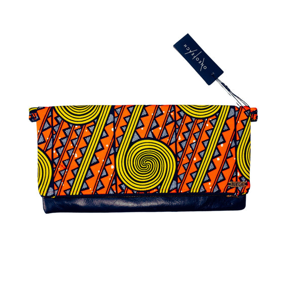 African print hot sale clutch bag