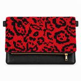 Red Leopard zipper correction