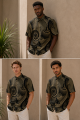 Savanna Spiral Shirt – alternate model collage