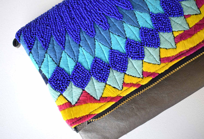 Blue Star | Embellished Luxury Clutch Bag