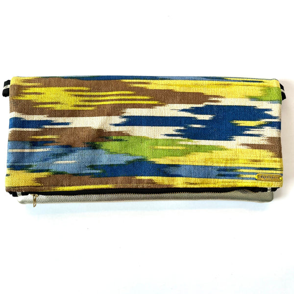 Fold-over Clutch Bag | Multi Color Upholstery
