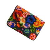 African Gardenia | Beaded Non-Leather Luxury Clutch Bag
