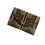 Mbizi Inspired Gold | Non-Leather Beaded Luxury Clutch Bag